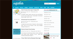 Desktop Screenshot of englishindo.com